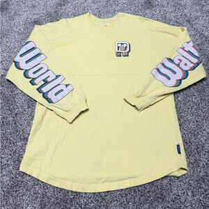 DISNEY WORLD spirt jersey // medium ( stains pictured